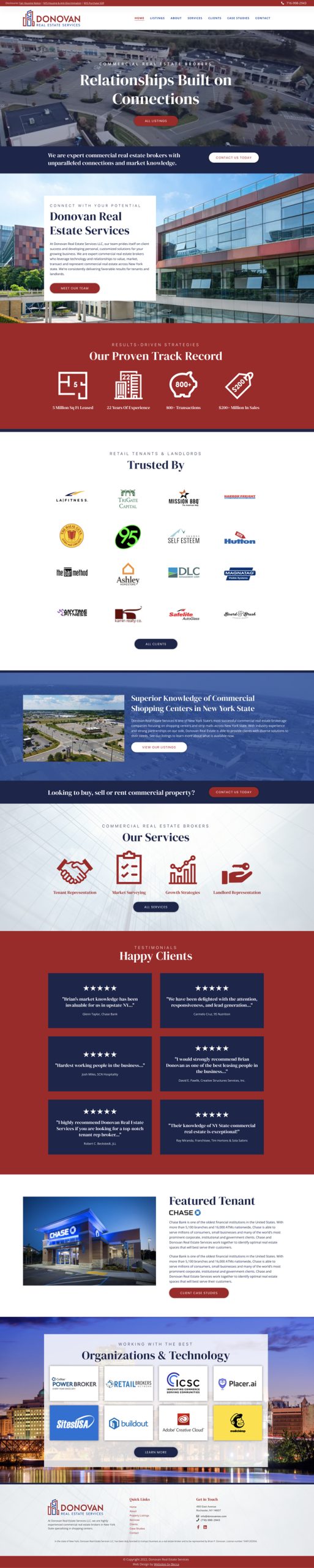 New Website - Donovan Real Estate Services